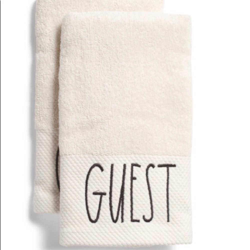Rae Dunn GUEST Towels